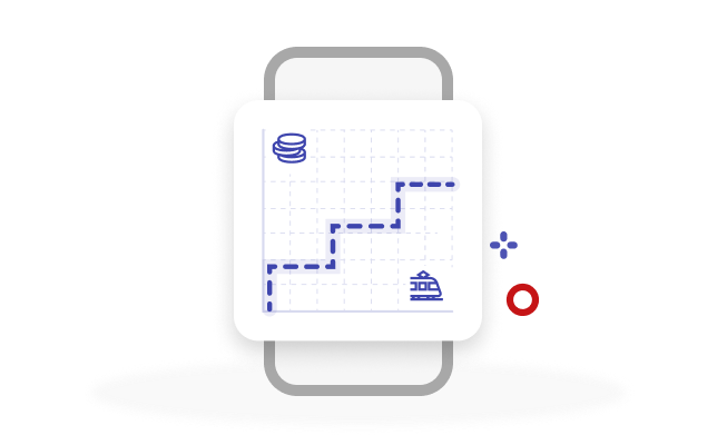 Line drawing: A phone with a crossed out geographical zone